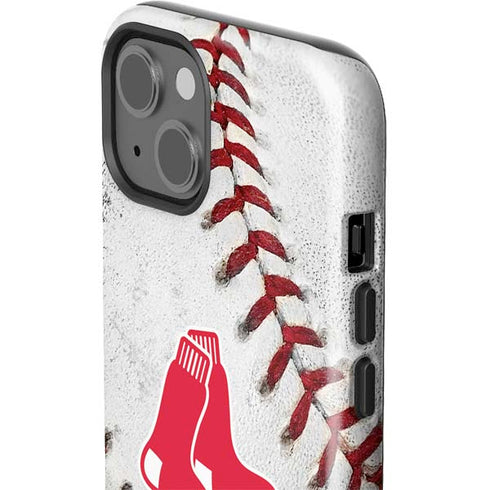 MLB Boston Red Sox Game Ball iPhone 15 Impact Case